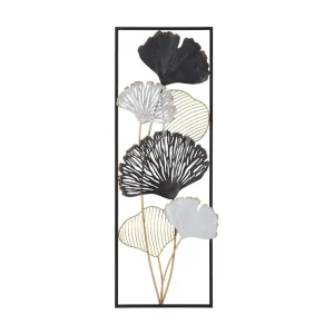 3D decoratief paneel in veelkleurig metaal 31×3,5×90 cm 3D decoratief paneel in veelkleurig metaal 31×3,5×90 cm