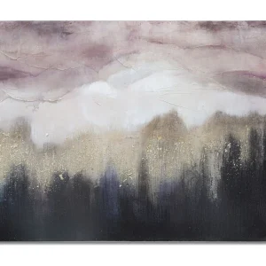 Abstract veelkleurig canvas schilderij 80×2.7×60 cm Abstract veelkleurig canvas schilderij 80×2.7×60 cm