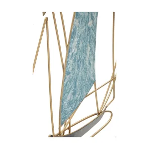 3D decoratief paneelzeil in veelkleurig metaal 78,7×3,8×97,8 cm 3D decoratief paneelzeil in veelkleurig metaal 78,7×3,8×97,8 cm