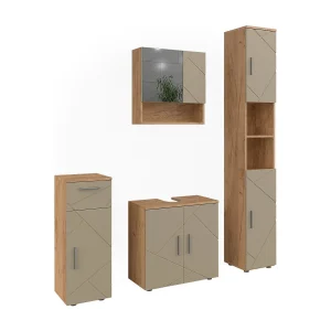 Badkamermeubelset beige 60x30x59 irma