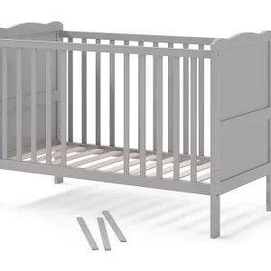 Babybed grijs 124x65x87 tobi Babybed grijs 124x65x87 tobi