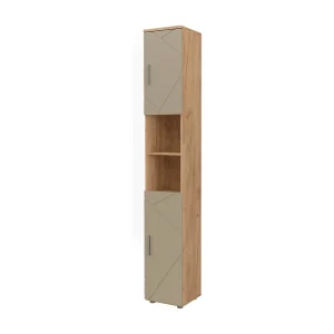 Badkamerkast krachtige eik goud 30x30x192 irma Badkamerkast krachtige eik goud 30x30x192 irma