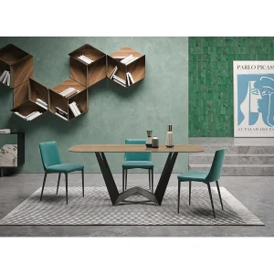 Achterste mini vaste travertine tafel – antracietgrijs, vat schuin rand, walnoot travertijn steengoed Achterste mini vaste travertine tafel – antracietgrijs, vat schuin rand, walnoot travertijn steengoed