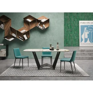 Achterste mini 2 tafel vast houtskoolgrijs keramisch vat met schuine rand mat macchiavecchia porselein steengoed bovenblad Achterste mini 2 tafel vast houtskoolgrijs keramisch vat met schuine rand mat macchiavecchia porselein steengoed bovenblad