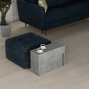 Bank/zitplaats uitschuifbaar tot 3 meter met geïntegreerd verlengvak 65 x 25 x 45 cm