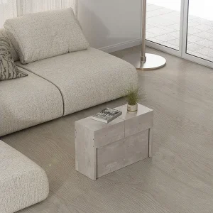 Bank/zitplaats uitschuifbaar tot 3 meter met geïntegreerd verlengvak 65 x 25 x 45 cm