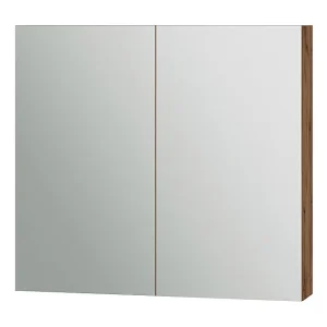 Badkamerspiegelkast eiken 79.7x16x73.2 lotta Badkamerspiegelkast eiken 79.7x16x73.2 lotta