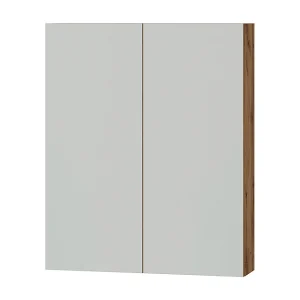 Badkamerspiegelkast eiken 59.7x16x73.2 lotta Badkamerspiegelkast eiken 59.7x16x73.2 lotta