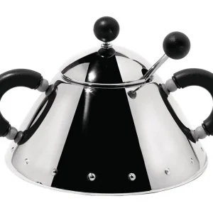 9097, Suikerpot van verchroomd staal, Alessi