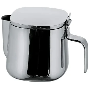 A402/90, verchroomde stalen theepot, Alessi A402/90, verchroomde stalen theepot, Alessi