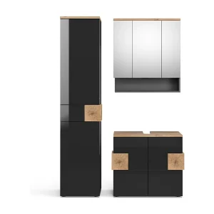 Badkamermeubel set antraciet 73x37x64 eden Badkamermeubel set antraciet 73x37x64 eden