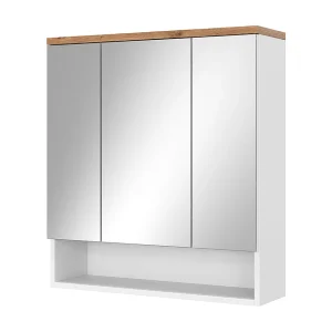 Badkamerspiegelkast wit 70×21.7×77.5 eden Badkamerspiegelkast wit 70×21.7×77.5 eden
