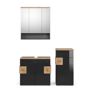 Badkamermeubel set antraciet 73x37x64 eden Badkamermeubel set antraciet 73x37x64 eden