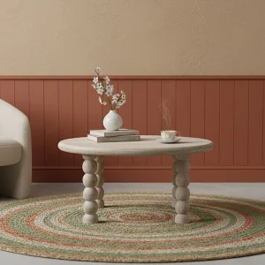 Artisan Furniture Spindle salontafel van gezouten eikenhout Artisan Furniture Spindle salontafel van gezouten eikenhout
