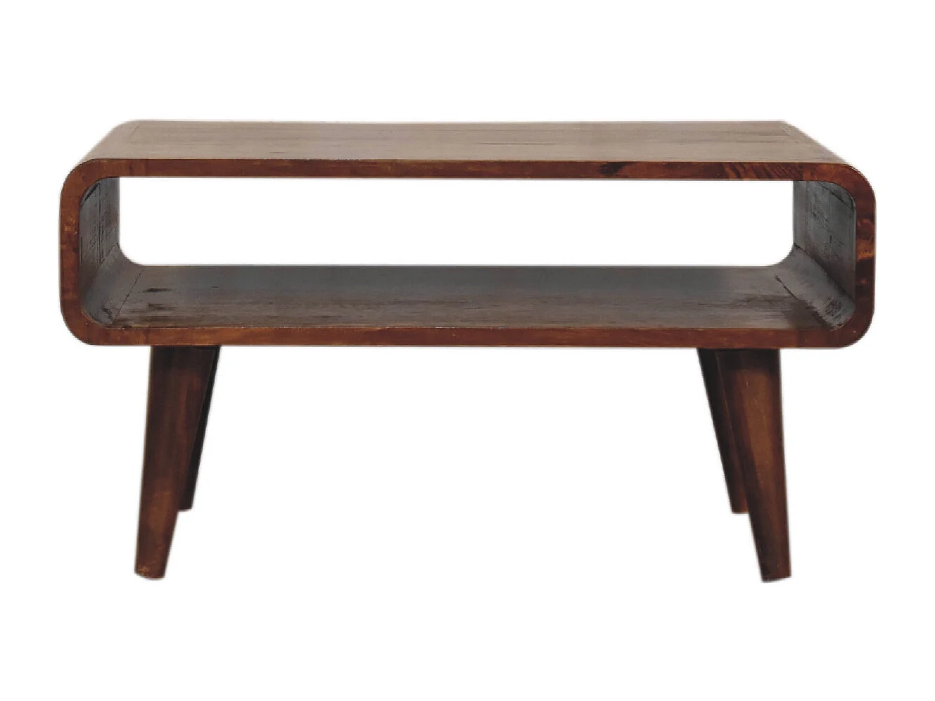 Artisan Furniture Open tv-meubel in Chestnut-afwerking