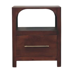 Artisan Furniture Arched Edge nachtkastje met 1 lade