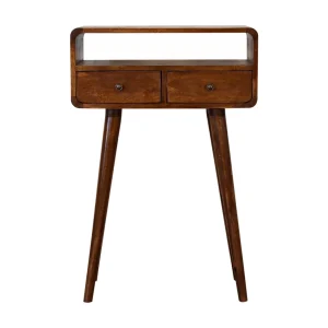 Artisan Furniture Mini-console van kastanjehout Artisan Furniture Mini-console van kastanjehout
