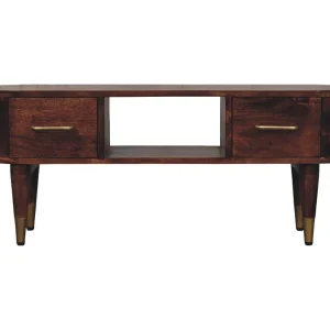 Artisan Furniture Valenza Gebogen multimediakast Artisan Furniture Valenza Gebogen multimediakast