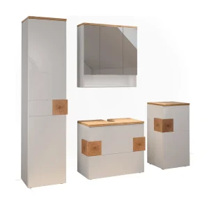 Badkamermeubelset wit 70x37x64.5 eden Badkamermeubelset wit 70x37x64.5 eden