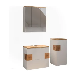 Badkamermeubelset wit 70x37x64.5 eden Badkamermeubelset wit 70x37x64.5 eden