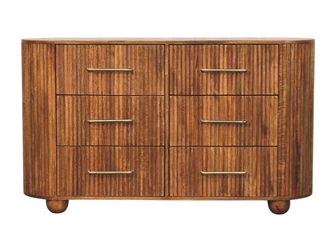 Artisan Furniture Ridgefront ladekast in Amber Oak-afwerking