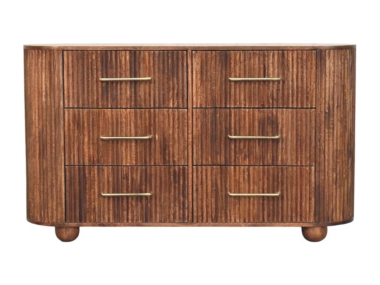 Artisan Furniture Ridgefront-ladekast in Roasted Almond-afwerking