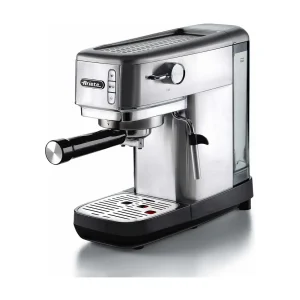Ariete 1380/10 koffiemachine roestvrij staal 1300W 15 bar met cappuccinostoompijp en automatische uitschakeling Ariete 1380/10 koffiemachine roestvrij staal 1300W 15 bar met cappuccinostoompijp en automatische uitschakeling