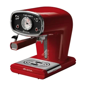 Ariete 1388 Café Retro Koffiemachine Rood 850W – Capsules en Pads, 1L Reservoir, Vintage Design Ariete 1388 Café Retro Koffiemachine Rood 850W – Capsules en Pads, 1L Reservoir, Vintage Design