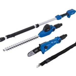 2-in-1 Gereedschap SCHEPPACH C-PHTS410-X Snoeizaag 180 mm + Heggenschaar 410 mm draadloos 20V IXES – Telescopische steel, draaibare kop 2-in-1 Gereedschap SCHEPPACH C-PHTS410-X Snoeizaag 180 mm + Heggenschaar 410 mm draadloos 20V IXES – Telescopische steel, draaibare kop