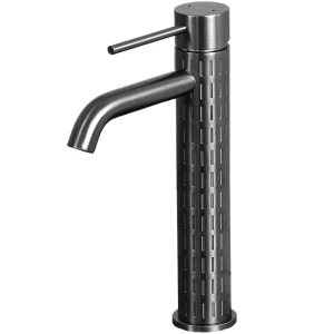 Architek hoge wastafelmengkraan gun grijs metaal – Essebagno Architek hoge wastafelmengkraan gun grijs metaal – Essebagno