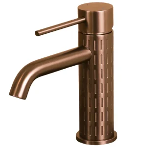 Architek lage wastafelmengkraan in geborsteld koper – Essebagno Architek lage wastafelmengkraan in geborsteld koper – Essebagno