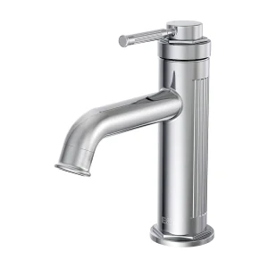 Art Deco lage chroom wastafelmengkraan – Essebagno Art Deco lage chroom wastafelmengkraan – Essebagno