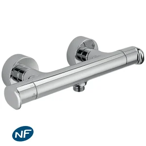 Aero thermostatische douchekraan verchroomd – Huber