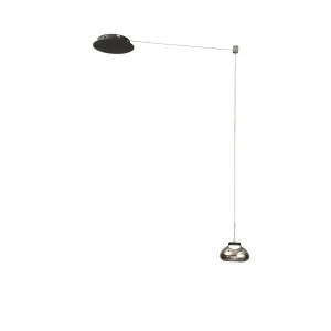 Arabella – Gerookte decentrale hanglamp – Fabas Luce – 8W dimbare LED – Decentrale montage Arabella – Gerookte decentrale hanglamp – Fabas Luce – 8W dimbare LED – Decentrale montage