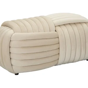Bank Elleboog 1, Beige, 90x45x45 cm, Kendra Home Bank Elleboog 1, Beige, 90x45x45 cm, Kendra Home