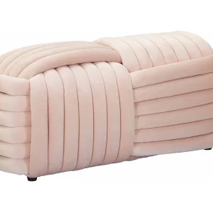 Bank Elleboog 2, Roze, 90x45x45 cm, Kendra Home Bank Elleboog 2, Roze, 90x45x45 cm, Kendra Home