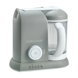 Babyvoedsel Stomer Blender 4 in 1 BEABA Babycook Solo – Grijs XL 1100ml Babyvoedsel Stomer Blender 4 in 1 BEABA Babycook Solo – Grijs XL 1100ml