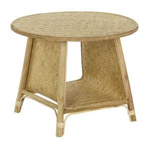 Bambu Ratan Bijzettafel 61X61X49 Naturel Bambu Ratan Bijzettafel 61X61X49 Naturel