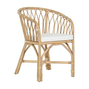 Bambu Ratan Stoel 58X60X83 Naturel Bambu Ratan Stoel 58X60X83 Naturel