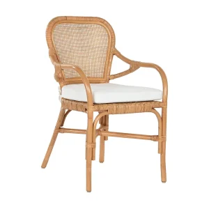 Bambu Ratan Stoel 55x62x86 Natuurlijk Bambu Ratan Stoel 55x62x86 Natuurlijk