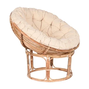 Bamboe Ratan Stoel 91x65x81 Naturel Bamboe Ratan Stoel 91x65x81 Naturel