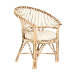 Bambu Ratan Stoel 69X66X85 Naturel Bambu Ratan Stoel 69X66X85 Naturel