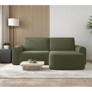 AX LIVING slaapbank Otterton 250 cm olijfgroen R