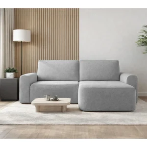 AX LIVING slaapbank Otterton 250 cm lichtgrijs R