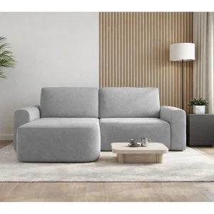 AX LIVING slaapbank Otterton 250 cm lichtgrijs L
