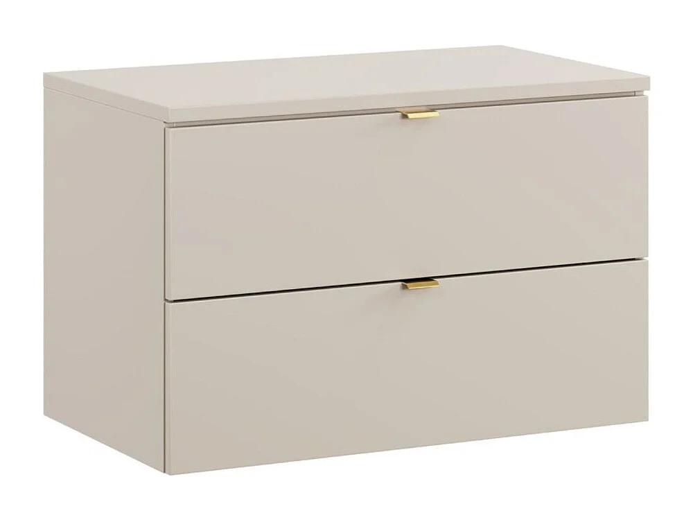 Badkamerset BELLA: onderkast 80cm + blad voor wastafel