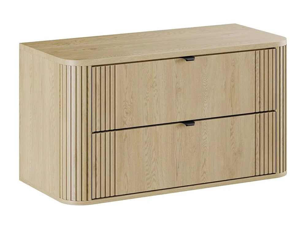 Badkamerset KORI: onderkast 100cm + wastafelblad