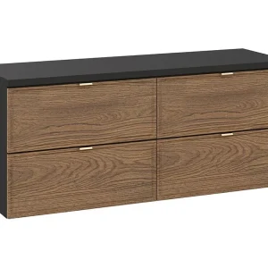 Badkamerset SAVIA: onderkast 120cm + wastafelblad Badkamerset SAVIA: onderkast 120cm + wastafelblad