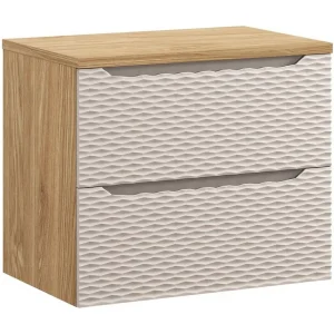 Badkamerset YOKA beige: onderkast 70 cm + wastafelblad Badkamerset YOKA beige: onderkast 70 cm + wastafelblad