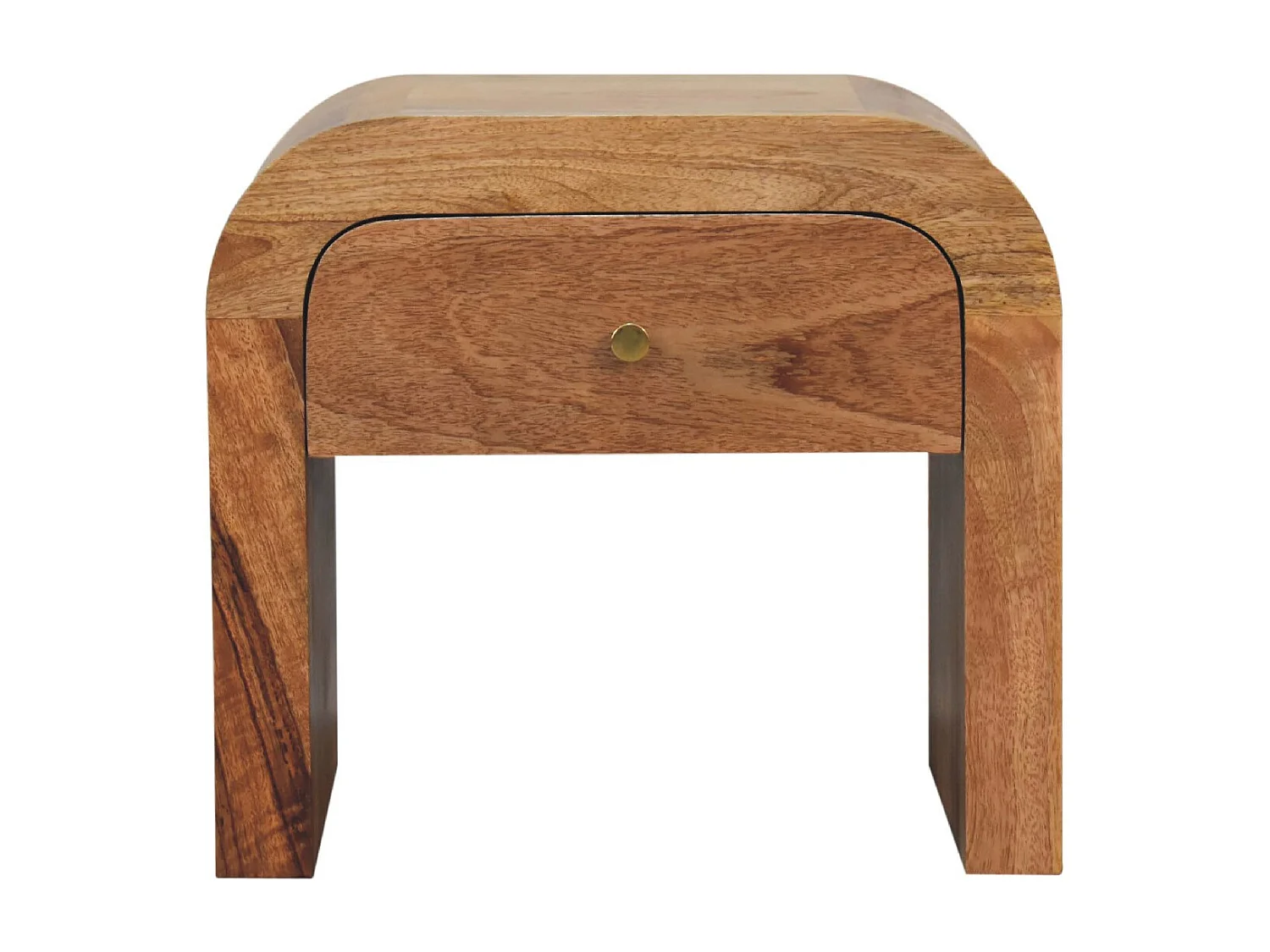 Darcy nachtkastje van Artisan Furniture, 1 lade, lichtbruin